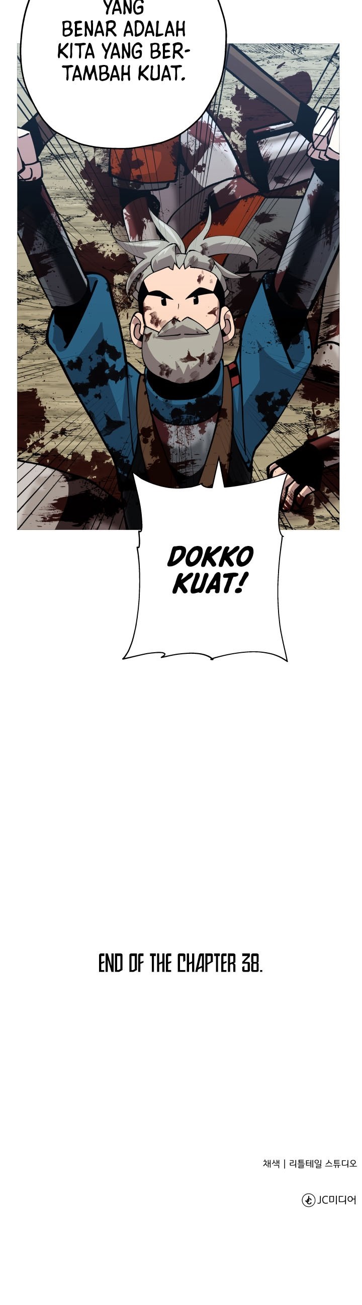 The Story of a Low-Rank Soldier Becoming a Monarch Chapter 38 Bahasa Indonesia