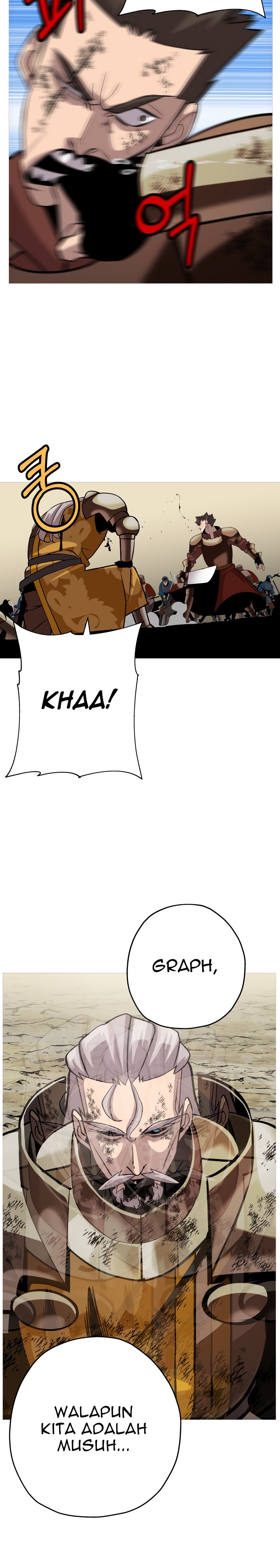 The Story of a Low-Rank Soldier Becoming a Monarch Chapter 49 Bahasa Indonesia