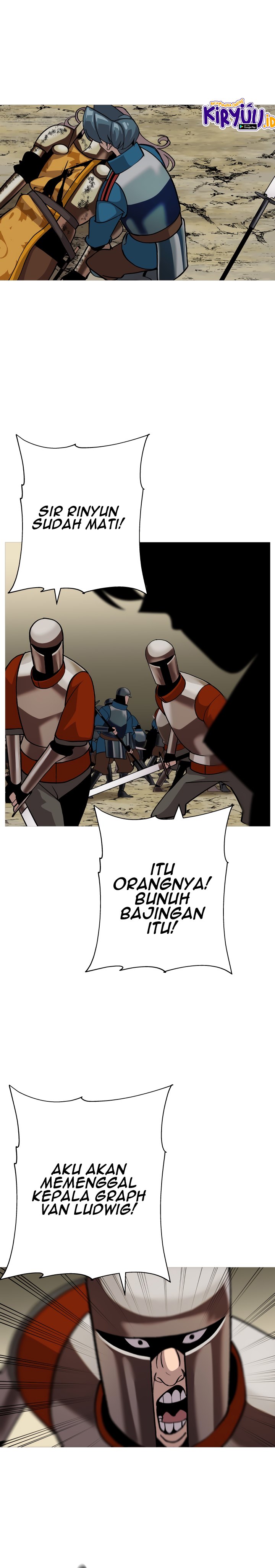 The Story of a Low-Rank Soldier Becoming a Monarch Chapter 49 Bahasa Indonesia