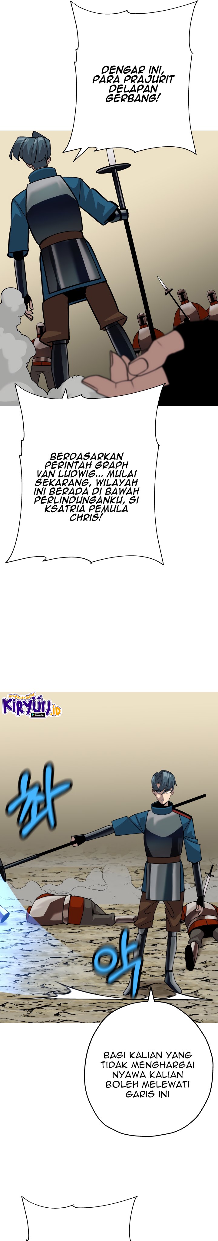 The Story of a Low-Rank Soldier Becoming a Monarch Chapter 49 Bahasa Indonesia