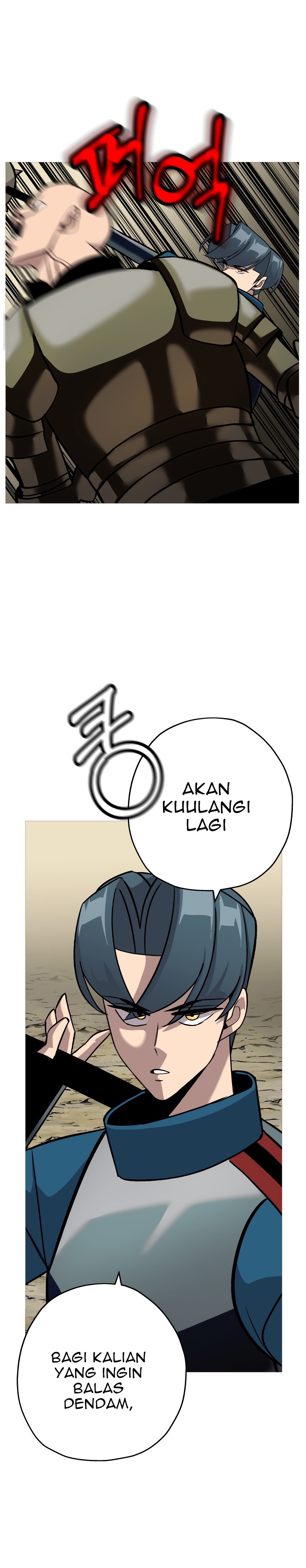 The Story of a Low-Rank Soldier Becoming a Monarch Chapter 49 Bahasa Indonesia