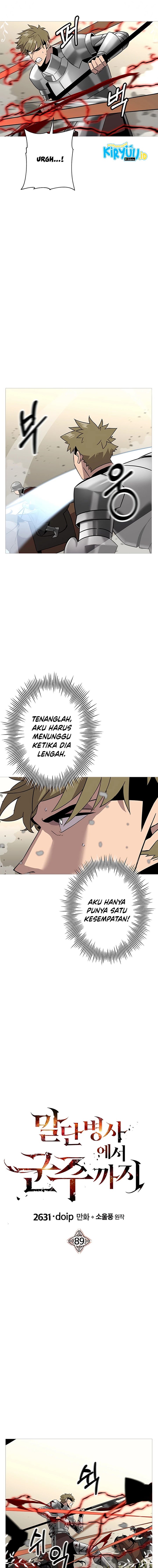 The Story of a Low-Rank Soldier Becoming a Monarch Chapter 89 Bahasa Indonesia