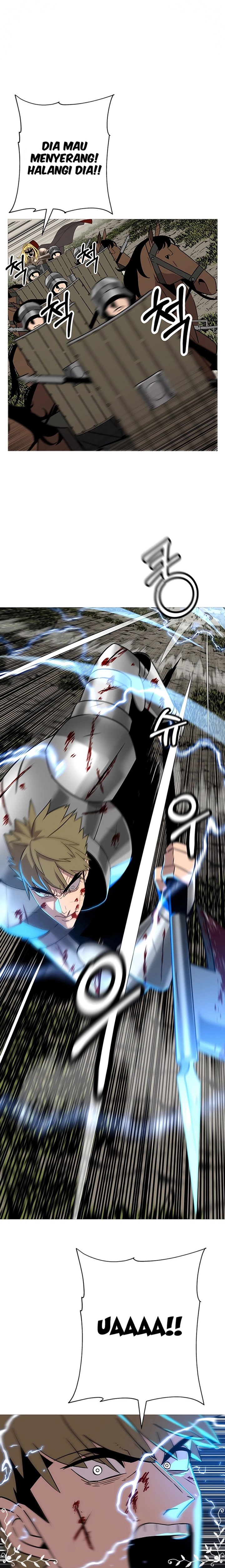 The Story of a Low-Rank Soldier Becoming a Monarch Chapter 89 Bahasa Indonesia