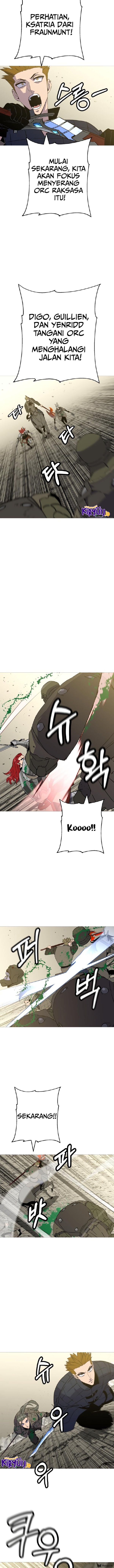 The Story of a Low-Rank Soldier Becoming a Monarch Chapter 107 Bahasa Indonesia