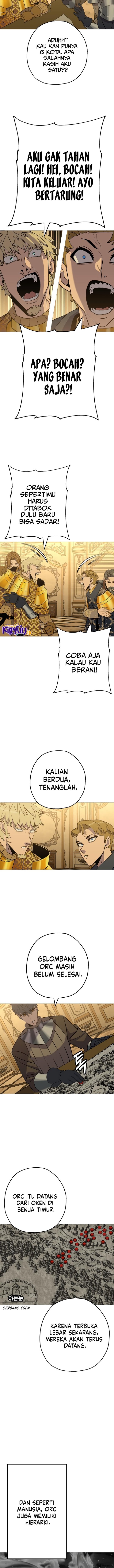 The Story of a Low-Rank Soldier Becoming a Monarch Chapter 107 Bahasa Indonesia