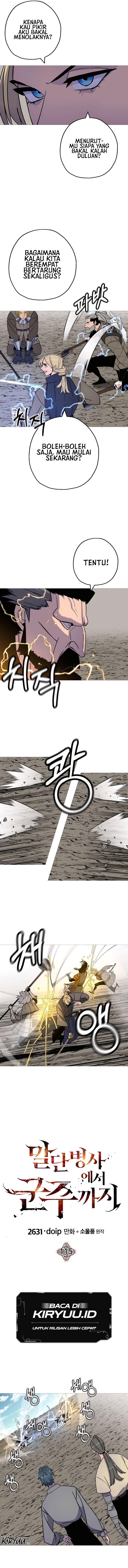 The Story of a Low-Rank Soldier Becoming a Monarch Chapter 115 Bahasa Indonesia