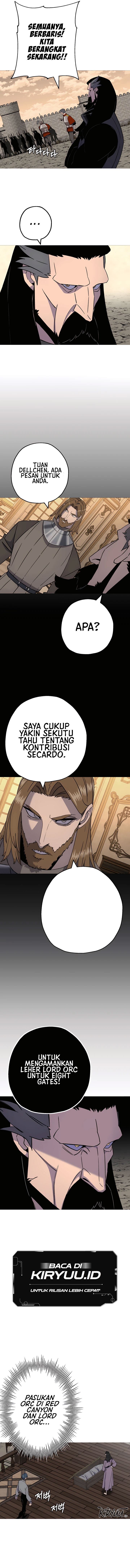 The Story of a Low-Rank Soldier Becoming a Monarch Chapter 115 Bahasa Indonesia
