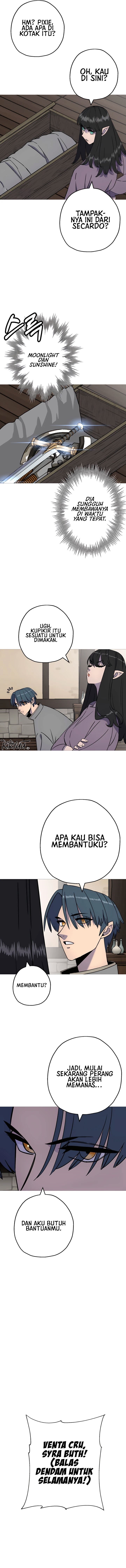 The Story of a Low-Rank Soldier Becoming a Monarch Chapter 115 Bahasa Indonesia