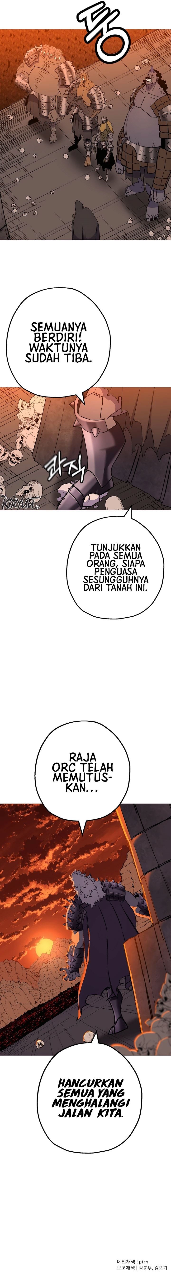 The Story of a Low-Rank Soldier Becoming a Monarch Chapter 115 Bahasa Indonesia