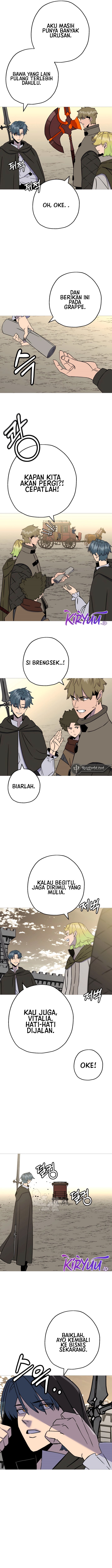 The Story of a Low-Rank Soldier Becoming a Monarch Chapter 129 Bahasa Indonesia