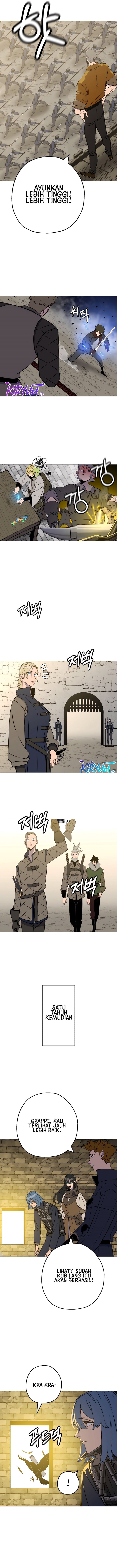 The Story of a Low-Rank Soldier Becoming a Monarch Chapter 129 Bahasa Indonesia