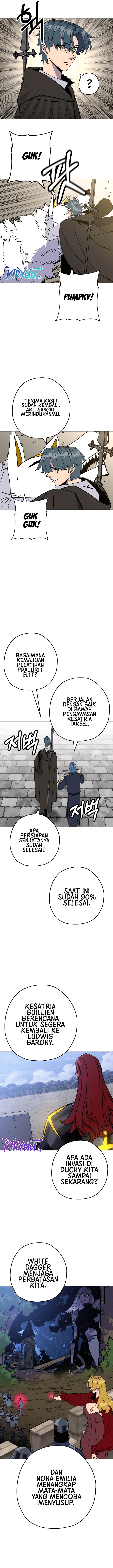 The Story of a Low-Rank Soldier Becoming a Monarch Chapter 129 Bahasa Indonesia