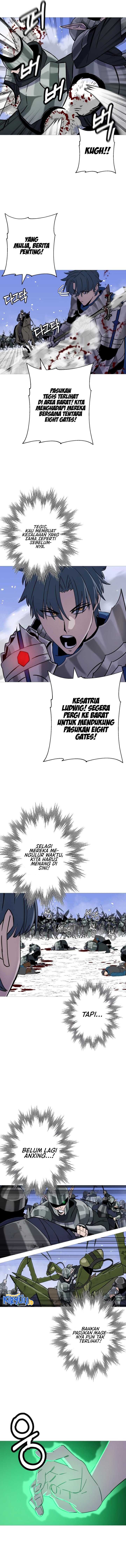 The Story of a Low-Rank Soldier Becoming a Monarch Chapter 132 Bahasa Indonesia