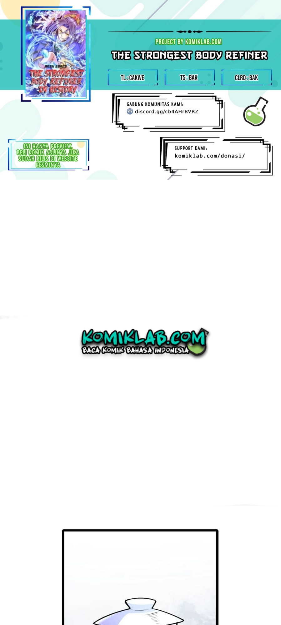 The Strongest Body Old Ancestor In History Chapter 39 Bahasa Indonesia