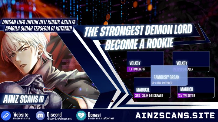 The Strongest Demon Lord Becomes a Rookie Chapter 06 Bahasa Indonesia