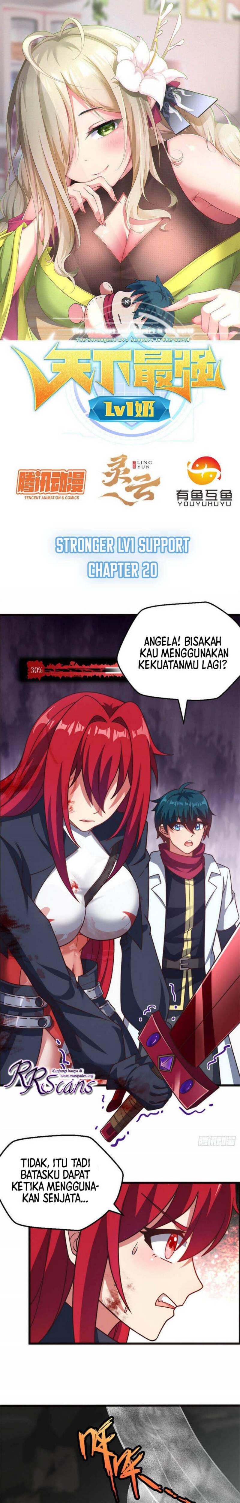 The Strongest Lvl1 Support Chapter 20 Bahasa Indonesia