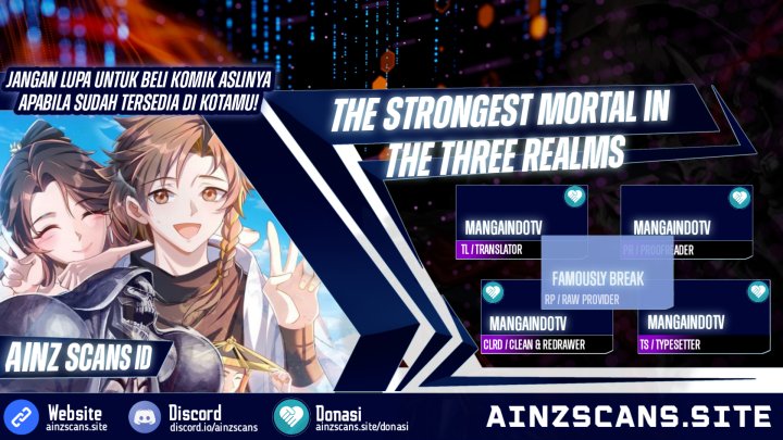 The Strongest Mortal In The Three Realms Chapter 05 Bahasa Indonesia