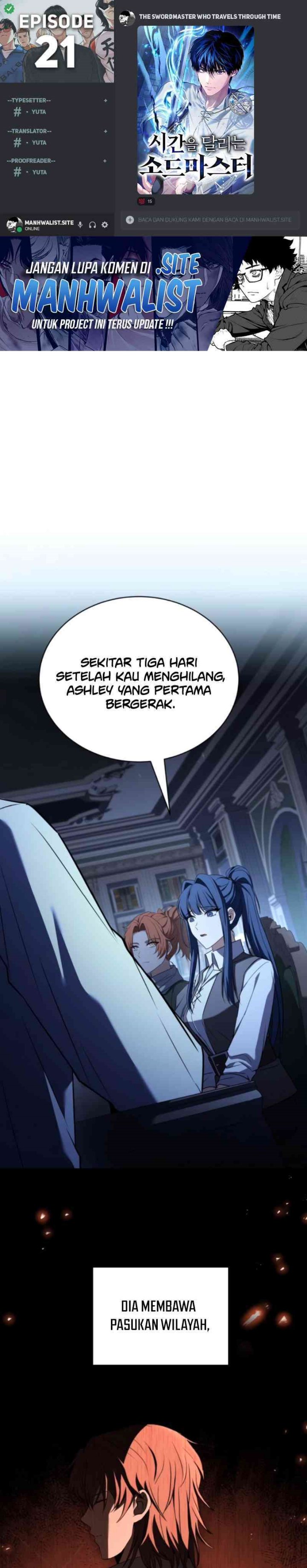 The Sword Master Who Travels Through Time Chapter 21 Bahasa Indonesia