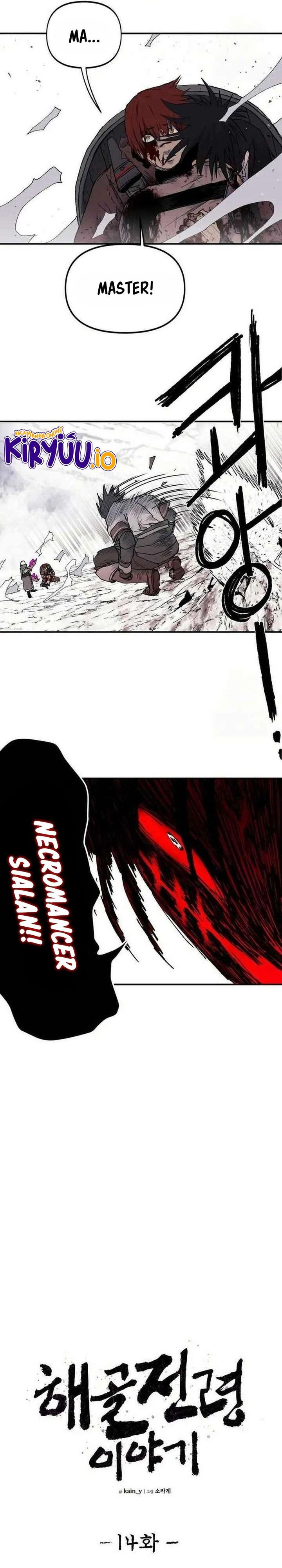 The Tale of the Skeleton Messenger Chapter 14 Bahasa Indonesia