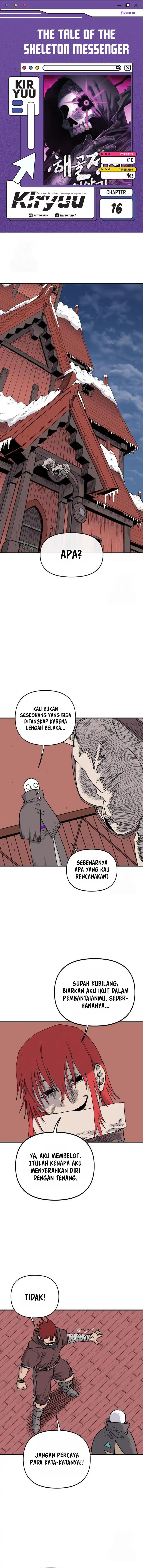 The Tale of the Skeleton Messenger Chapter 16 Bahasa Indonesia