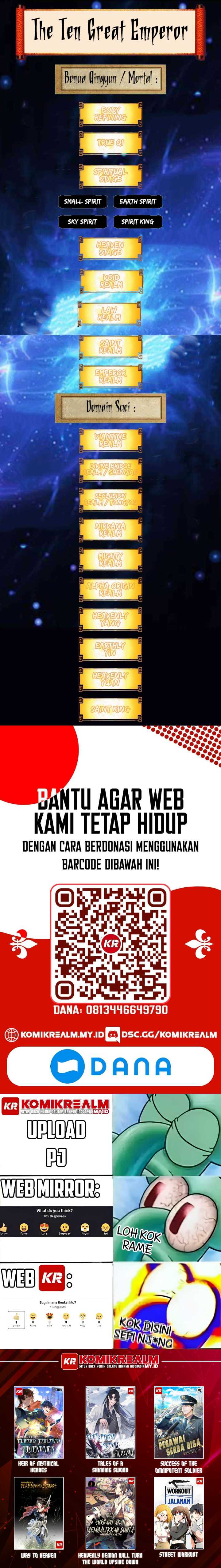 The Ten Great Emperors Are All My Disciples Chapter 140 Bahasa Indonesia