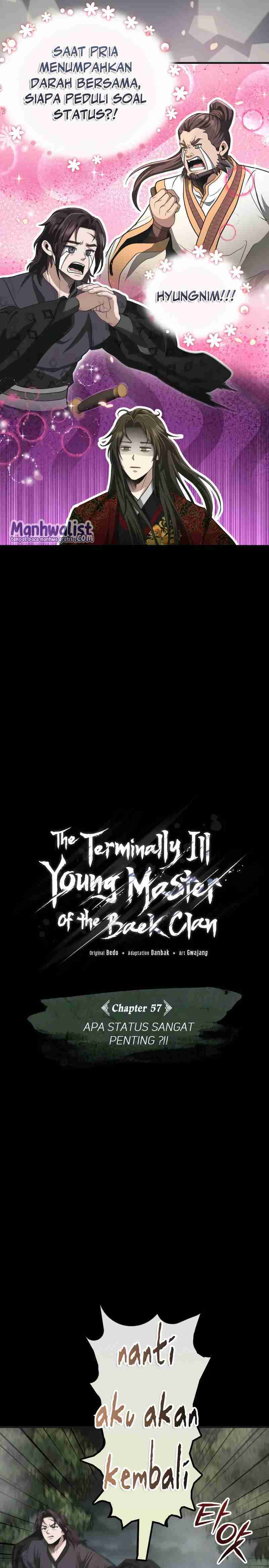 The Terminally Ill Young Master of the Baek Clan chapter 57