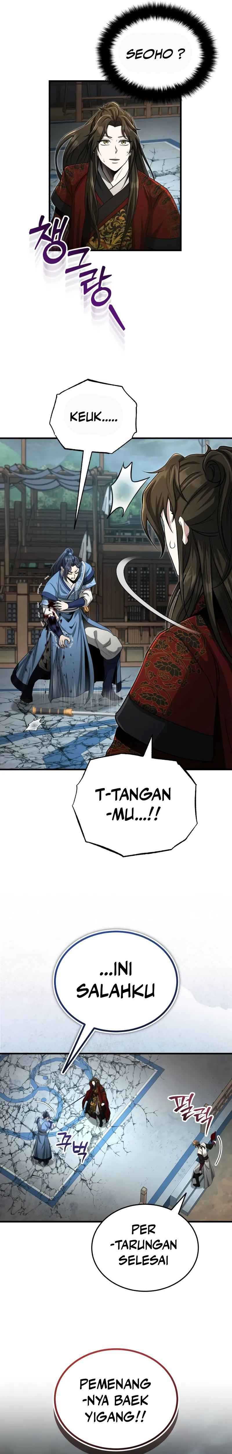 The Terminally Ill Young Master of the Baek Clan Chapter 61 Bahasa Indonesia