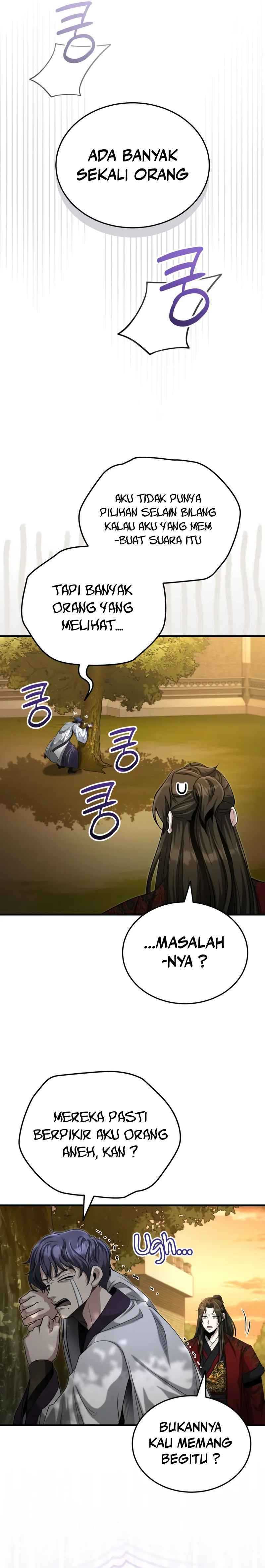 The Terminally Ill Young Master of the Baek Clan Chapter 61 Bahasa Indonesia