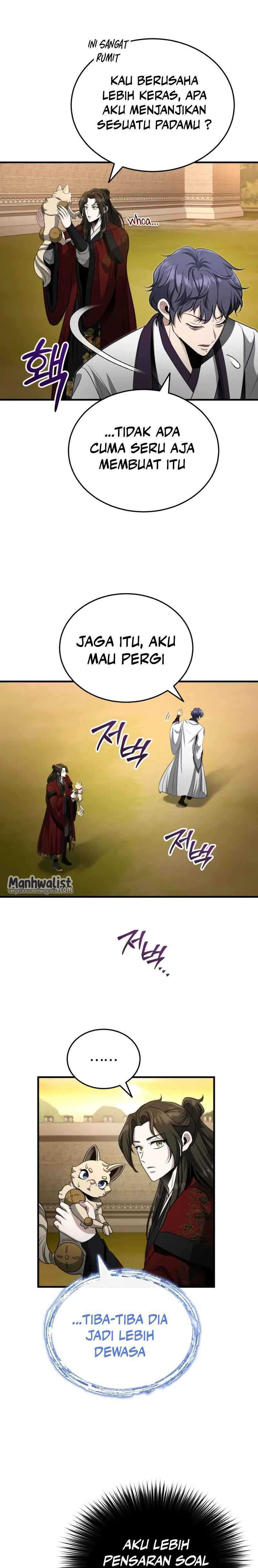 The Terminally Ill Young Master of the Baek Clan Chapter 61 Bahasa Indonesia