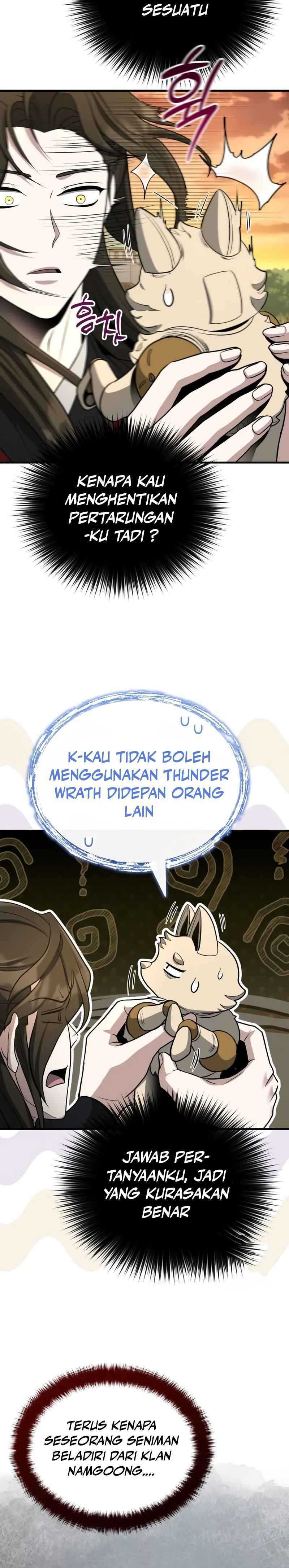 The Terminally Ill Young Master of the Baek Clan Chapter 61 Bahasa Indonesia