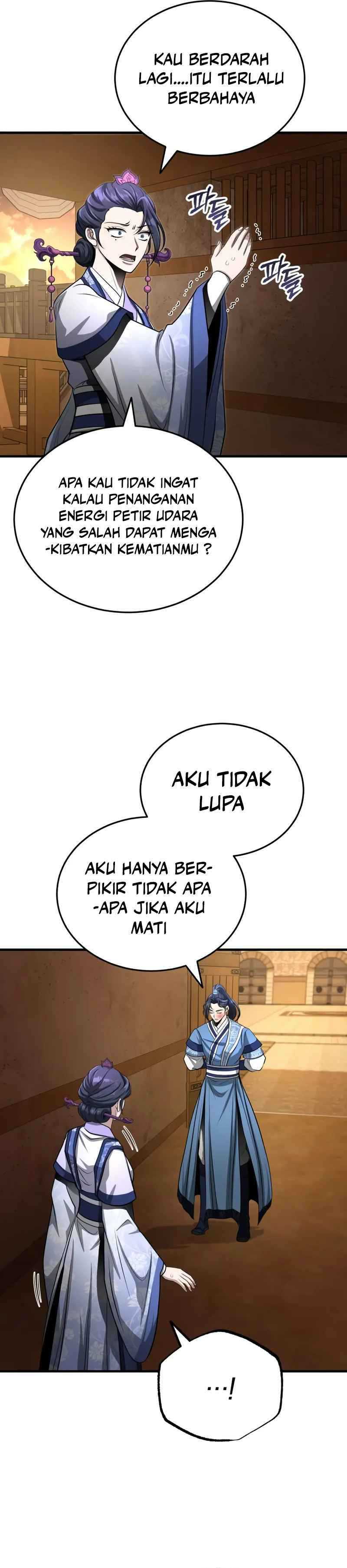 The Terminally Ill Young Master of the Baek Clan Chapter 61 Bahasa Indonesia