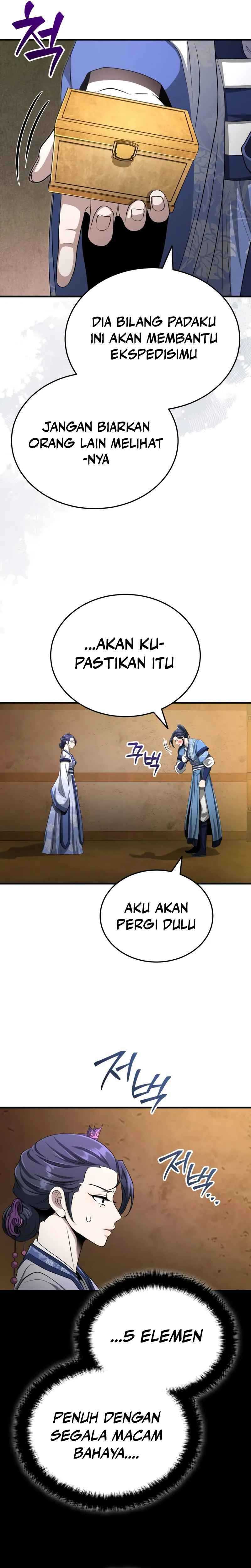 The Terminally Ill Young Master of the Baek Clan Chapter 61 Bahasa Indonesia
