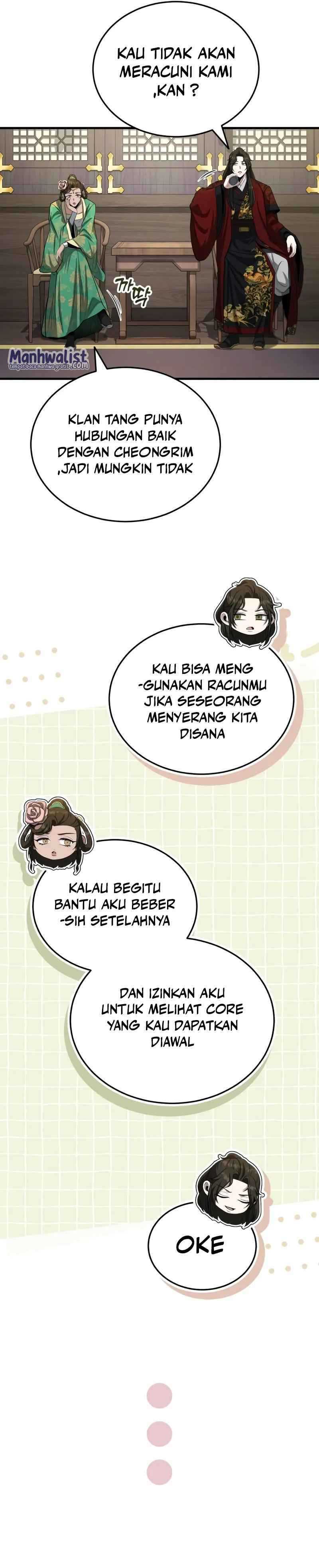 The Terminally Ill Young Master of the Baek Clan Chapter 61 Bahasa Indonesia