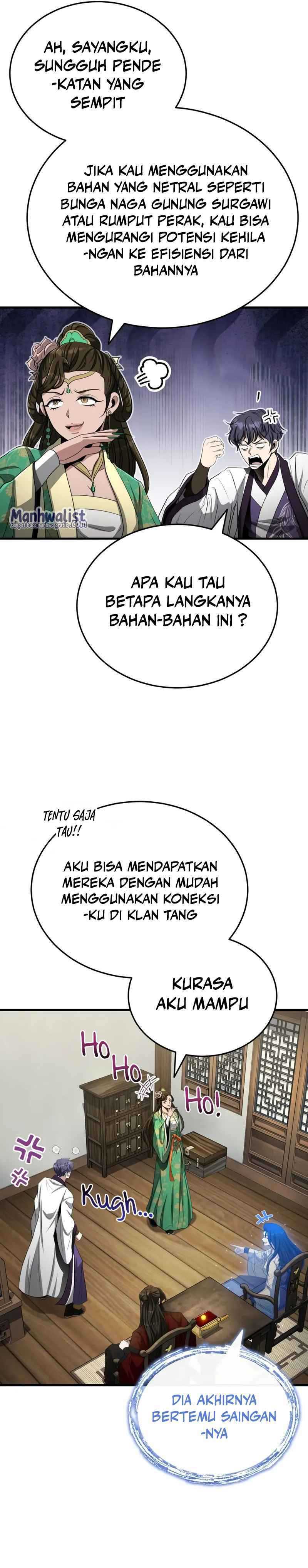 The Terminally Ill Young Master of the Baek Clan Chapter 61 Bahasa Indonesia