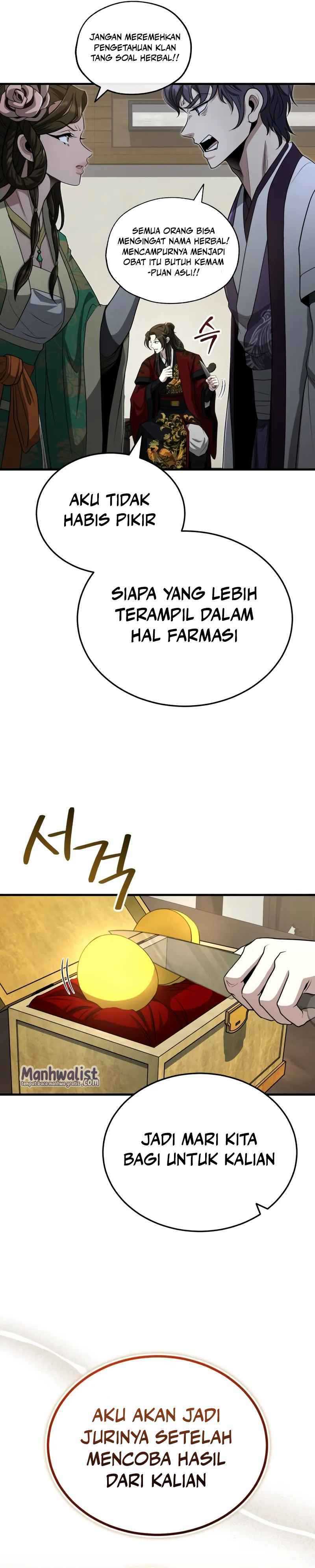 The Terminally Ill Young Master of the Baek Clan Chapter 61 Bahasa Indonesia