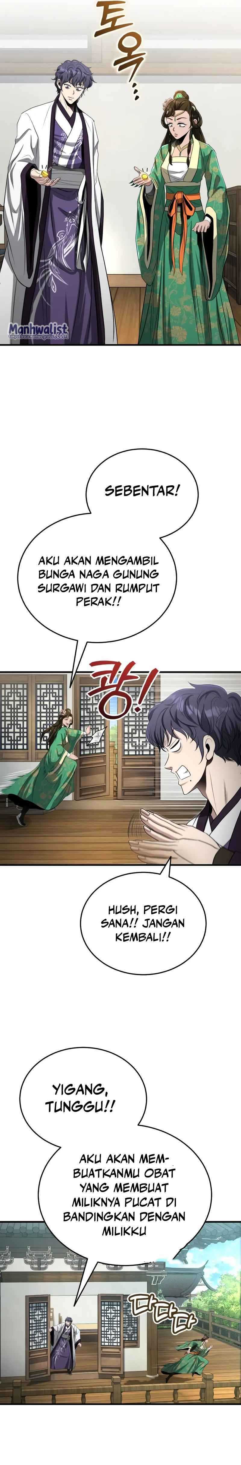 The Terminally Ill Young Master of the Baek Clan Chapter 61 Bahasa Indonesia