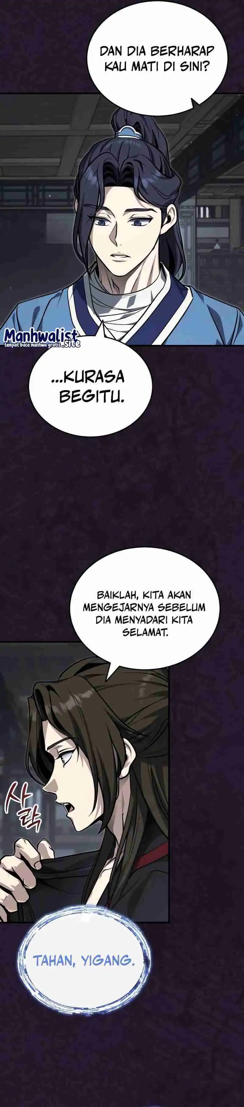 The Terminally Ill Young Master of the Baek Clan Chapter 72 Bahasa Indonesia