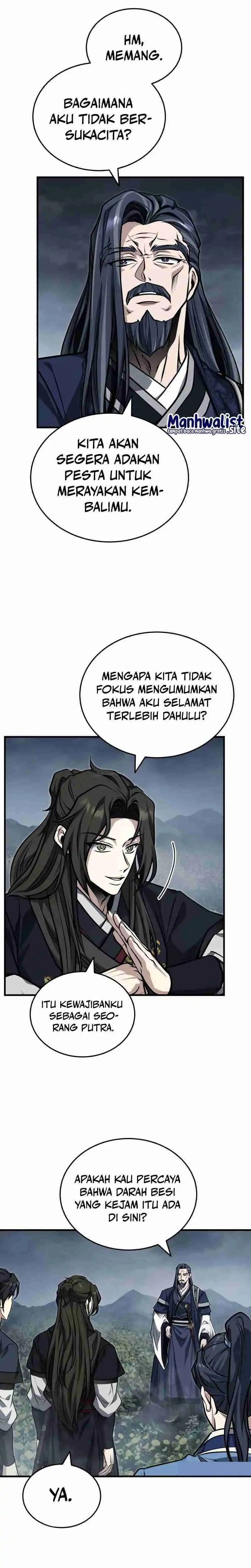 The Terminally Ill Young Master of the Baek Clan Chapter 72 Bahasa Indonesia