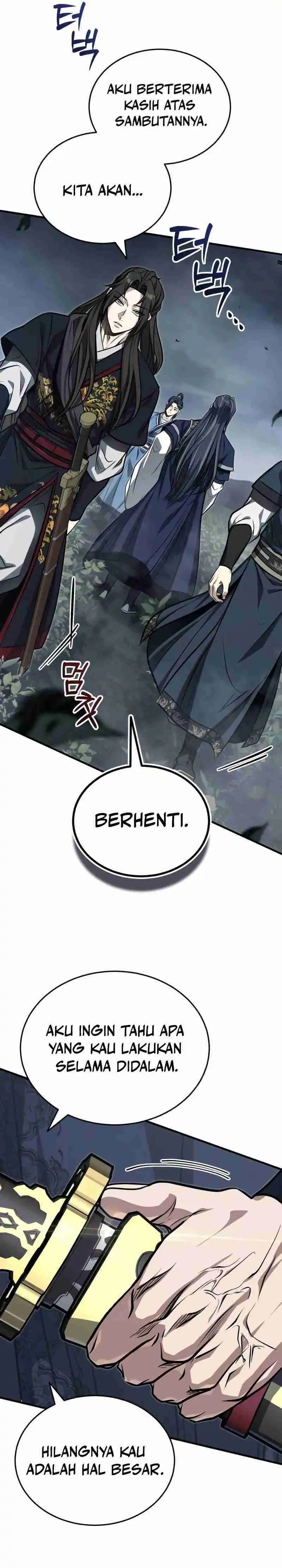 The Terminally Ill Young Master of the Baek Clan Chapter 72 Bahasa Indonesia