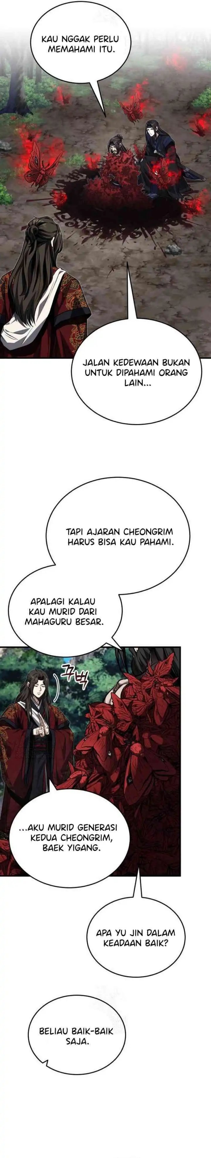The Terminally Ill Young Master of the Baek Clan Chapter 83 Bahasa Indonesia