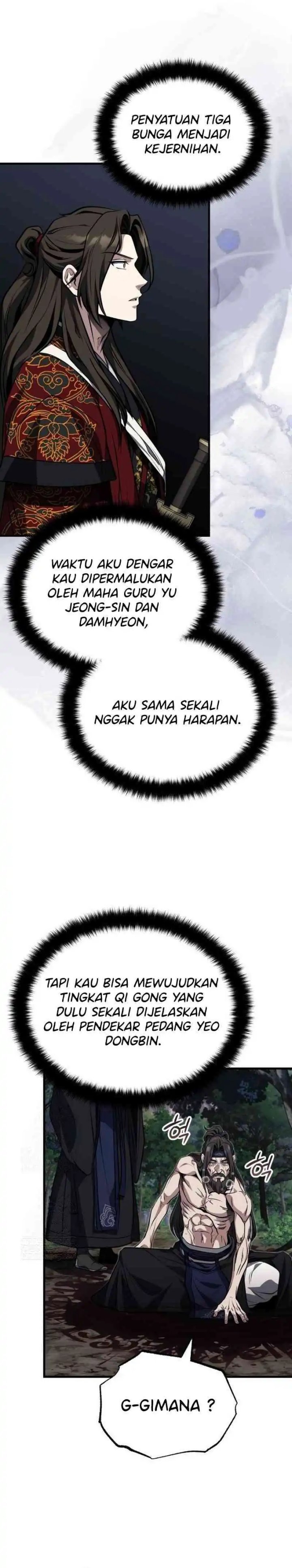 The Terminally Ill Young Master of the Baek Clan Chapter 83 Bahasa Indonesia