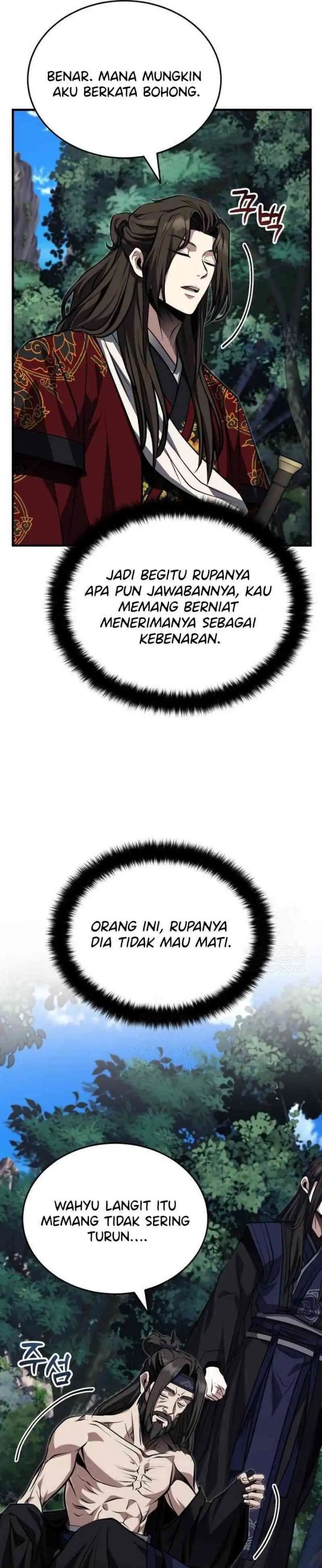 The Terminally Ill Young Master of the Baek Clan Chapter 83 Bahasa Indonesia