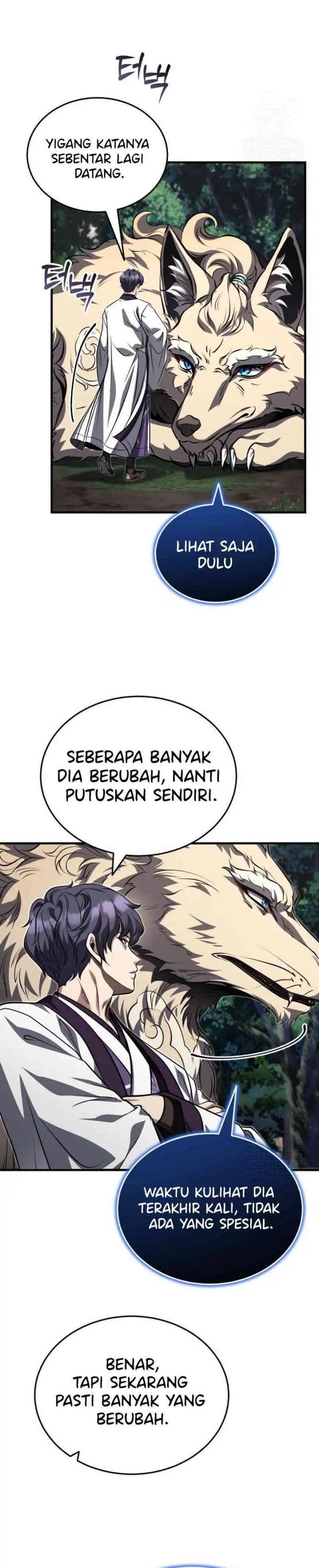 The Terminally Ill Young Master of the Baek Clan Chapter 86 Bahasa Indonesia