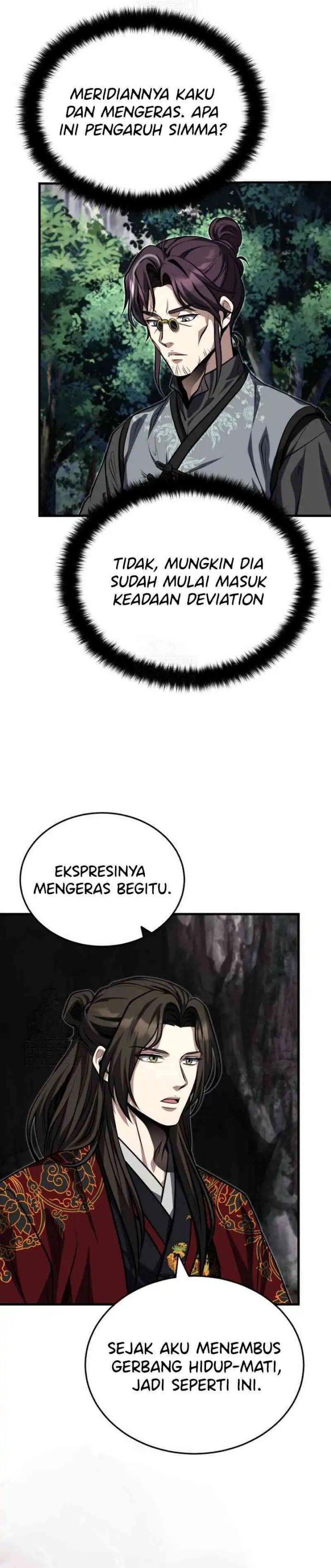 The Terminally Ill Young Master of the Baek Clan Chapter 86 Bahasa Indonesia