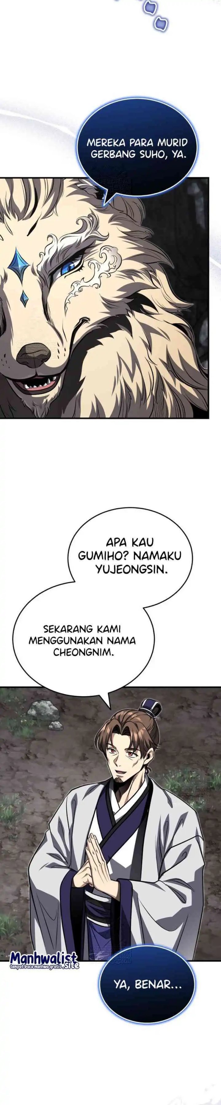 The Terminally Ill Young Master of the Baek Clan Chapter 86 Bahasa Indonesia
