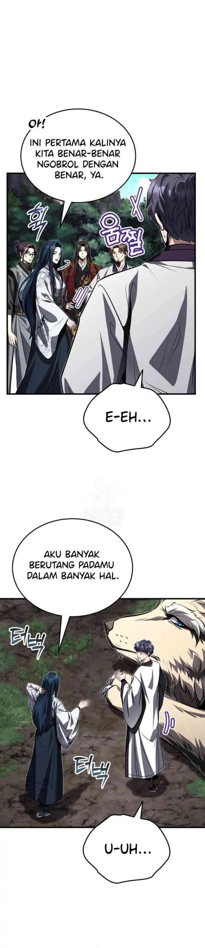 The Terminally Ill Young Master of the Baek Clan Chapter 86 Bahasa Indonesia