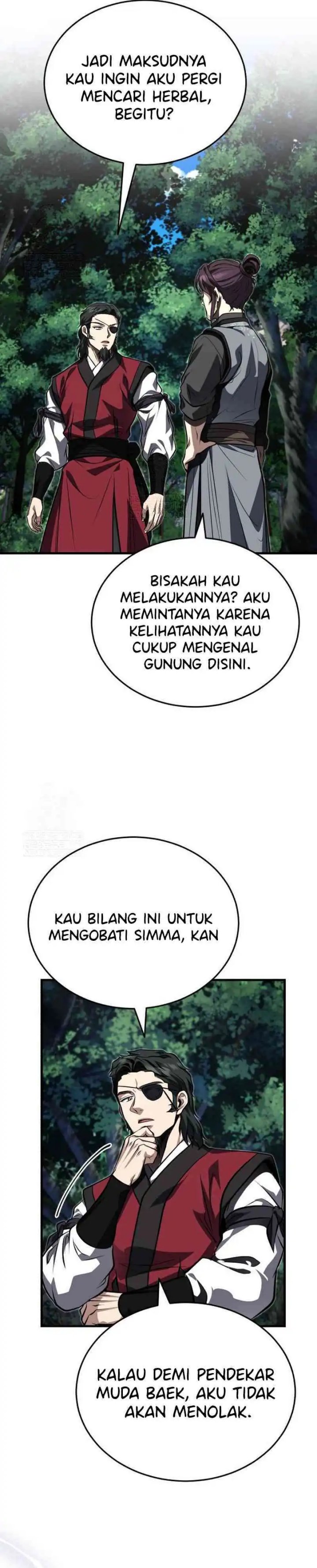 The Terminally Ill Young Master of the Baek Clan Chapter 86 Bahasa Indonesia