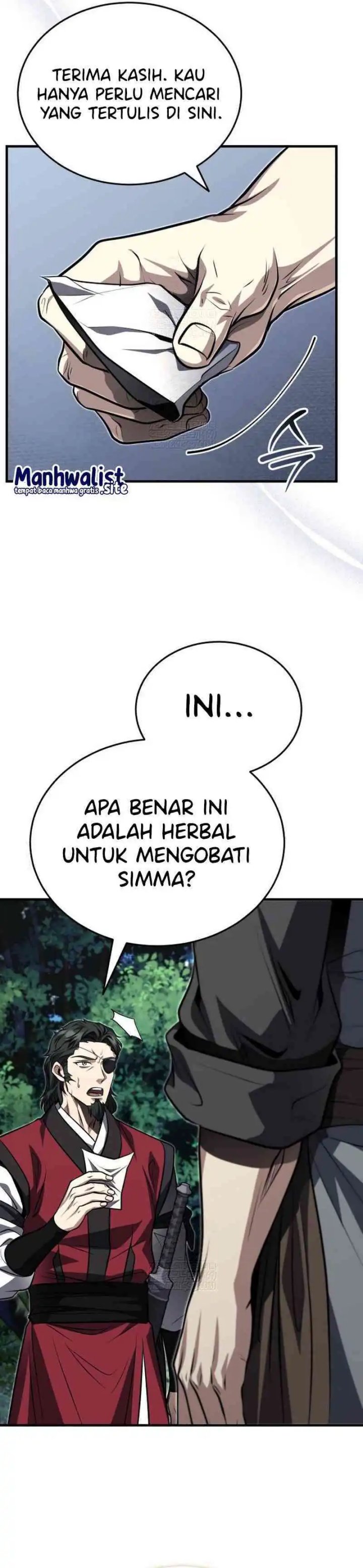 The Terminally Ill Young Master of the Baek Clan Chapter 86 Bahasa Indonesia