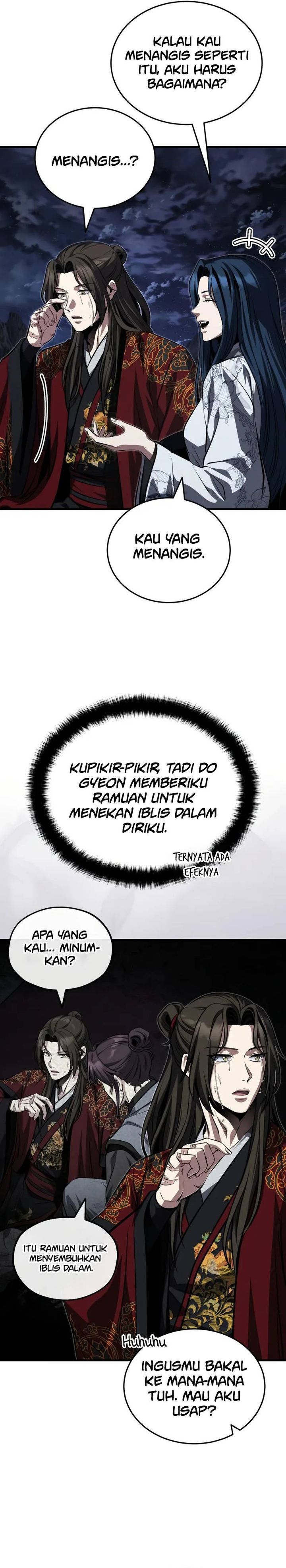 The Terminally Ill Young Master of the Baek Clan Chapter 88 Bahasa Indonesia