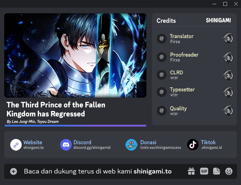 The Third Prince Of The Fallen Kingdom has Regressed chapter 15